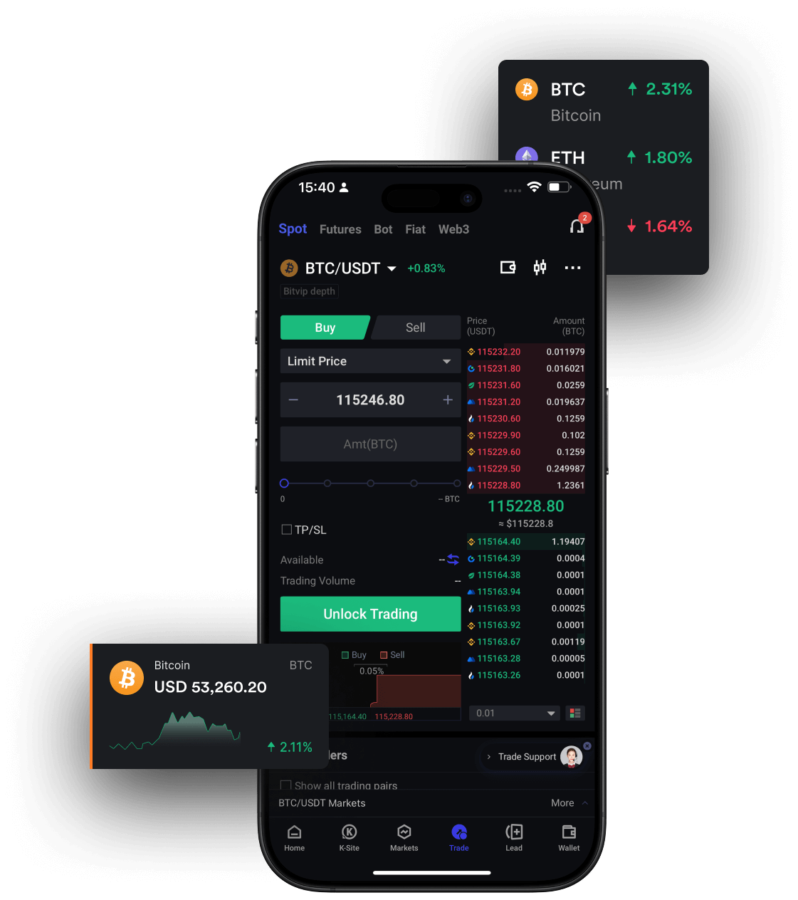 BitKan - Buy BTC, ETH and Altcoins With Ease